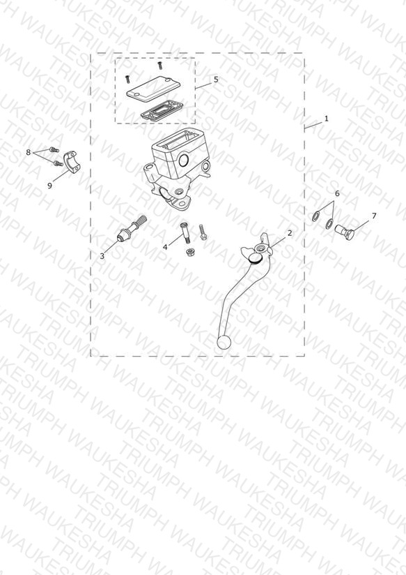 Front Brake Master Cylinder