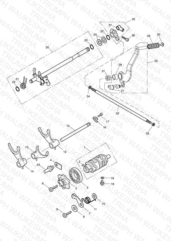 Gear Selectors & Pedal 469051 >