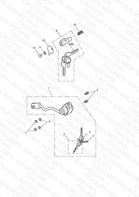 Ignition Switch & Steering Lock