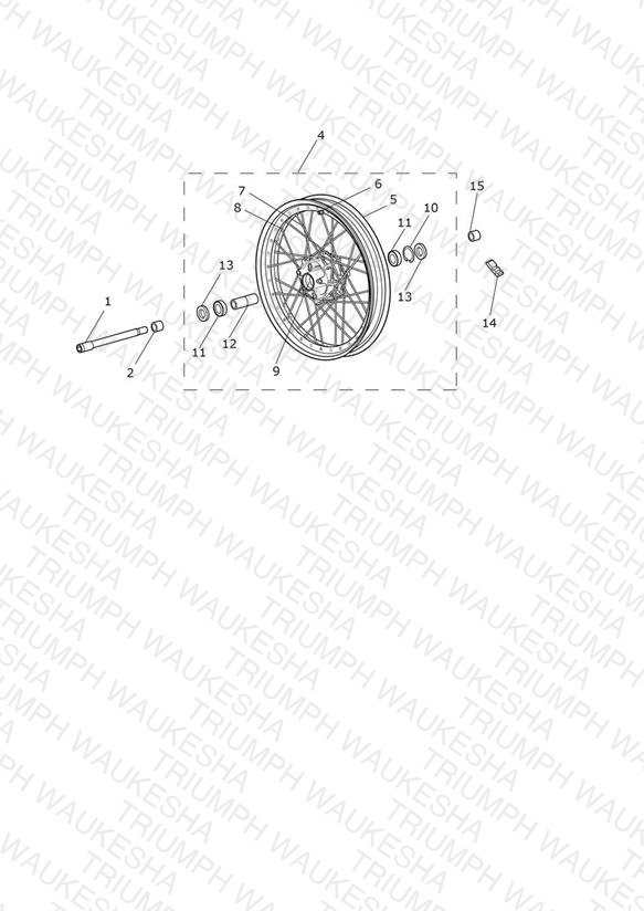 Front Wheel - Spoked