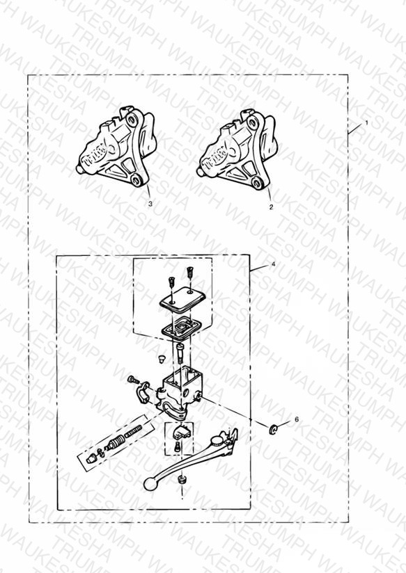 6 Piston Caliper Kit