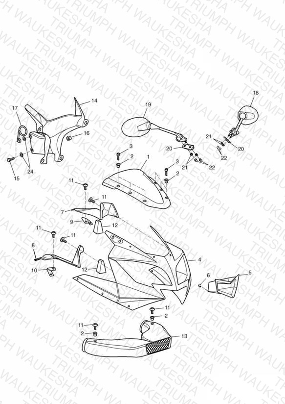 Bodywork - Cockpit and Mirrors