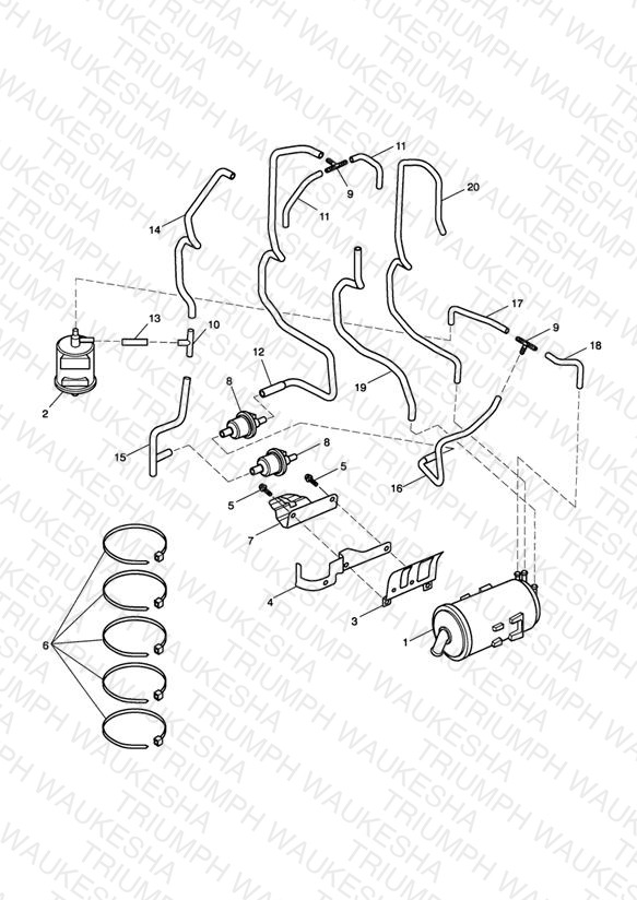 Evap. Loss Control System - 254727 > California Only