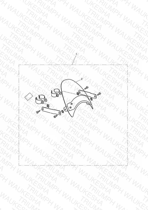 Flyscreen Kit >237540, Chrome