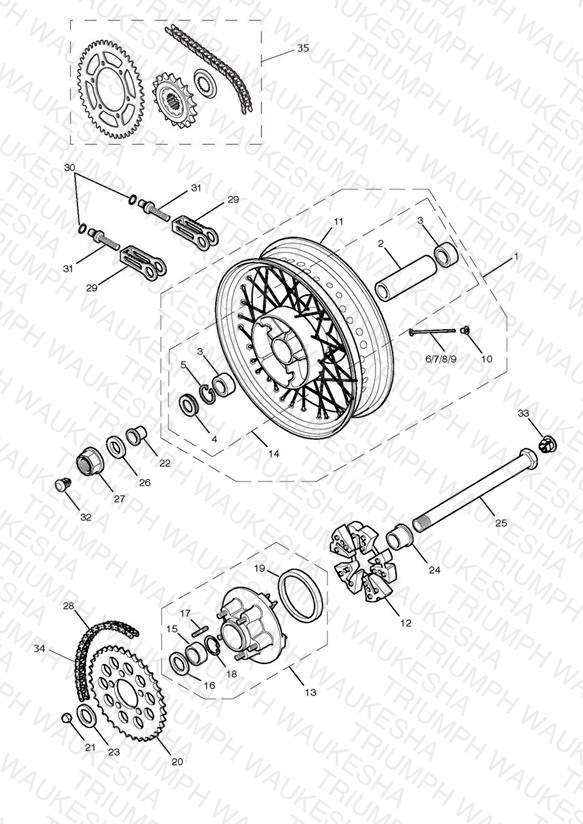 Rear Wheel & Final Drive