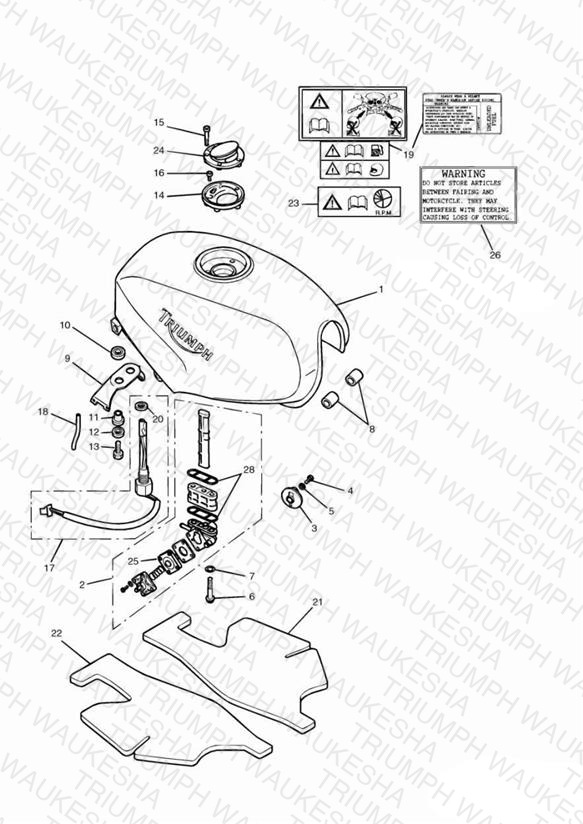 Fuel Tank and Fittings