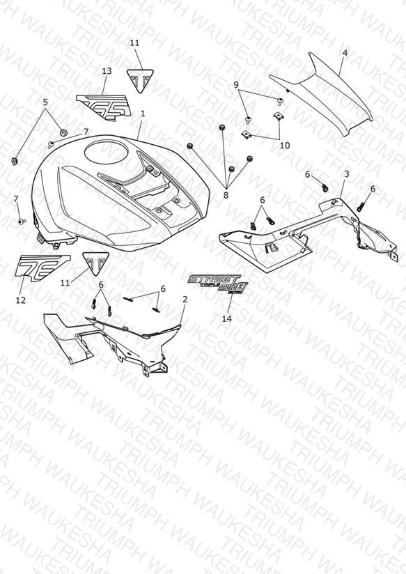 Fuel Tank Bodywork