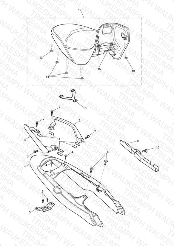 Rear Bodywork & Seat