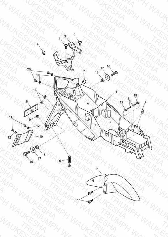 Mudguards/Chainguard/Battery Box