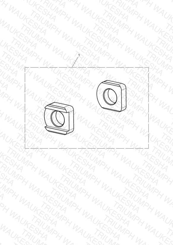 Rear Wheel Adjuster Kit, Grey