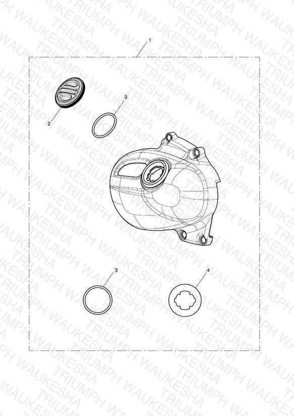 Sprocket Cover, Black