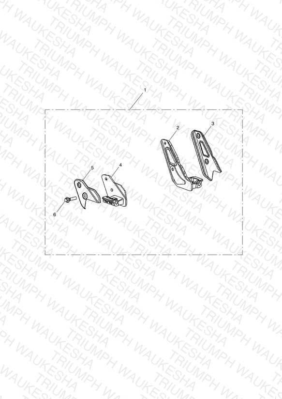 Rider Footboard Mounting Kit