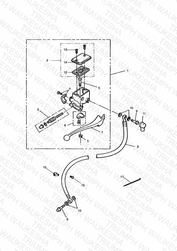 Front Brake Master Cylinder