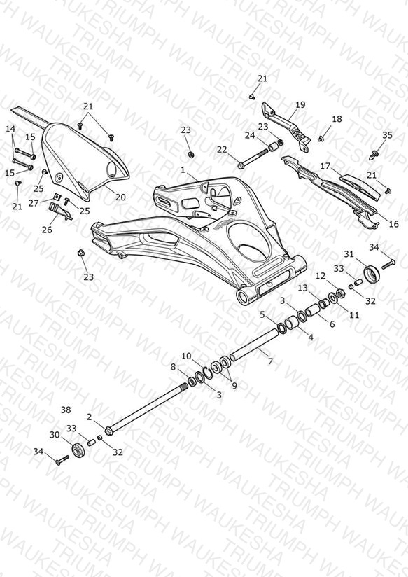 Rear Swingarm