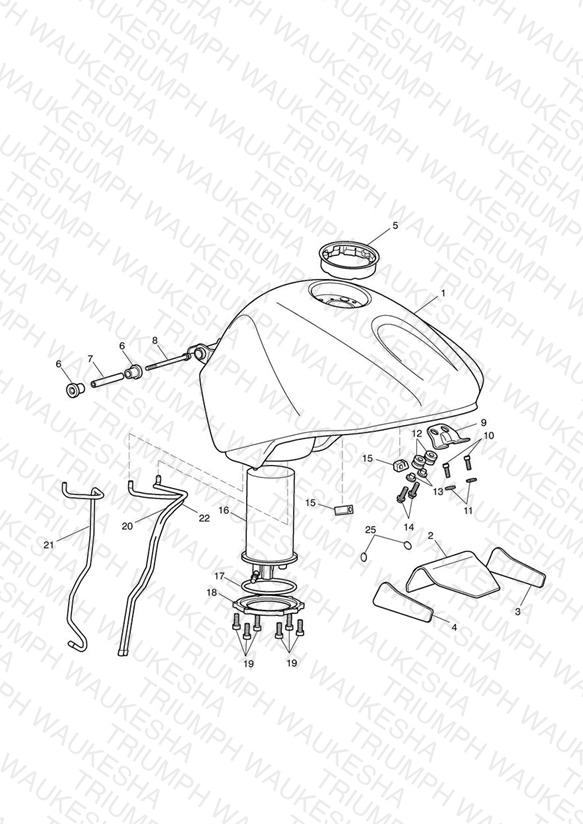 Fuel Tank, Fuel Pump & Fittings
