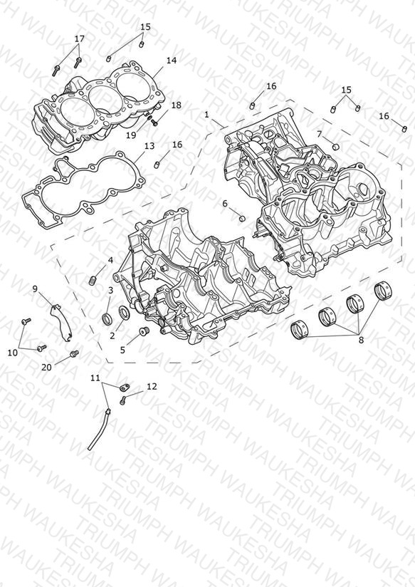 Crankcase & Fittings