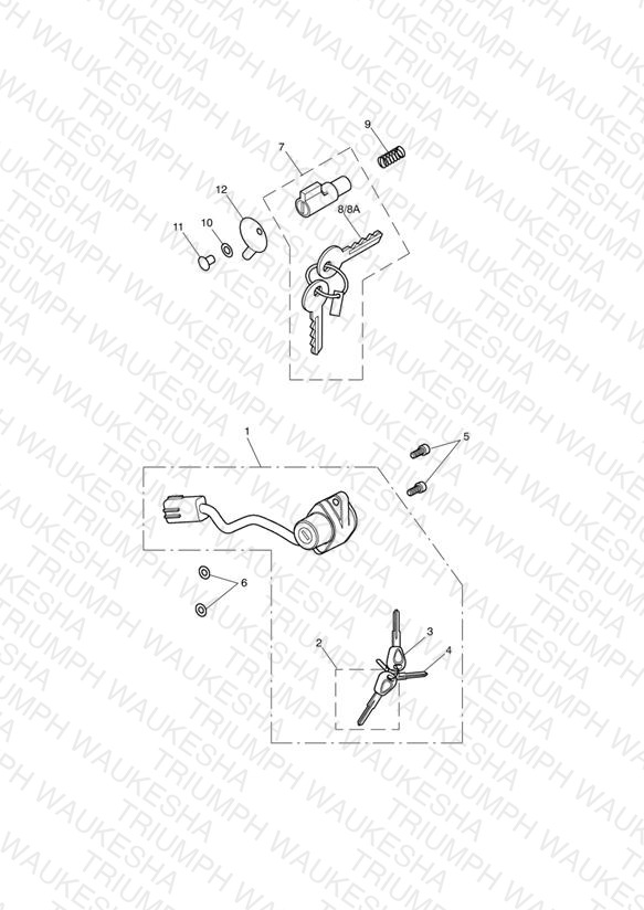 Ignition Switch & Steering Lock 439976 > **See Tech News 118**