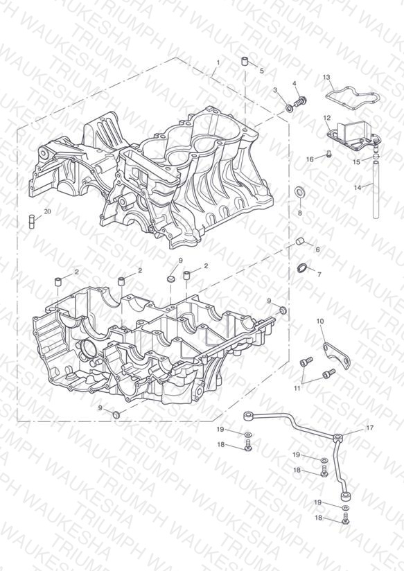 Crankcase & Fittings