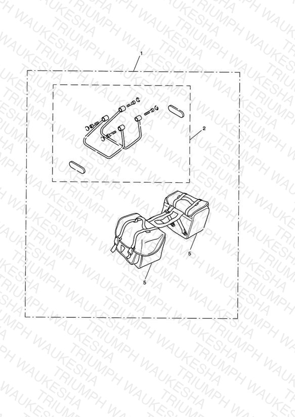 Pannier Kit, Leather, Type C