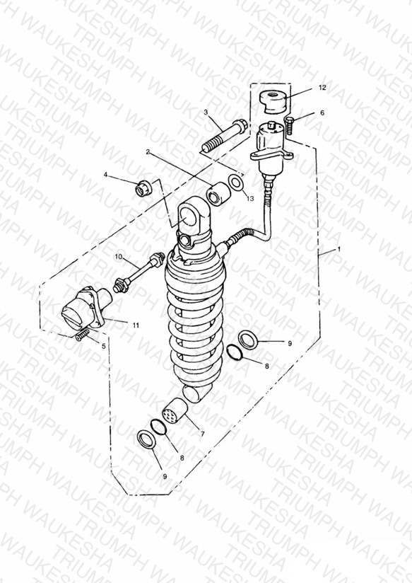 Rear Suspension Unit 32759 » » 34809