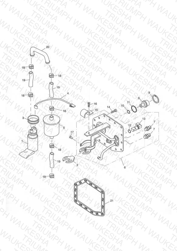 Fuel Pump & Filter > Eng No 207446