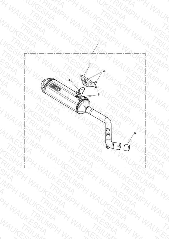 Silencer, Slip-On Assy, Arrow