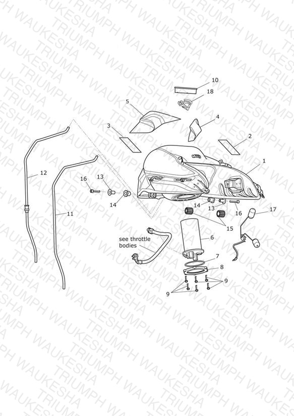 Fuel Tank, Fuel Pump & Fittings