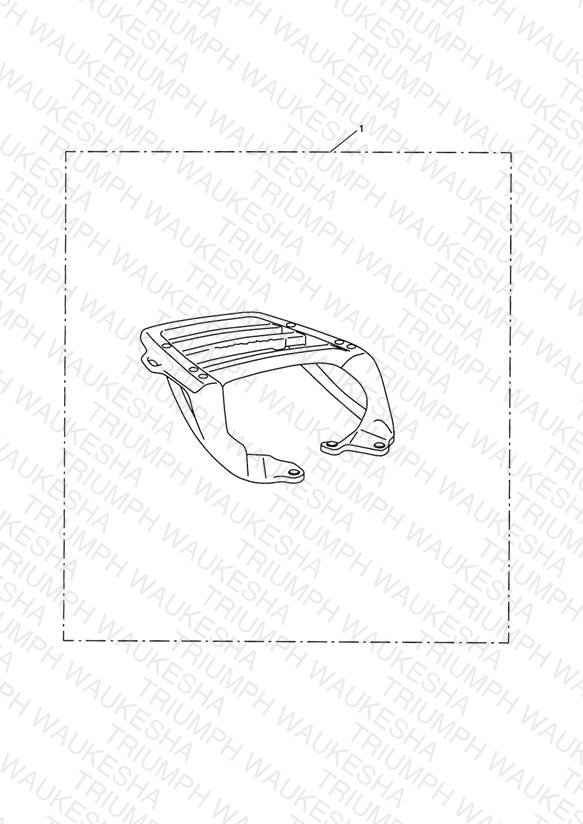 Top Rack Kit, Black
