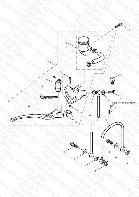 Front Brake Master Cylinder