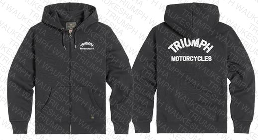 Dolan Full Zip Sweat Black