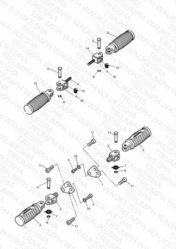 Footrests & Mountings