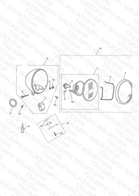 Headlight/Mountings