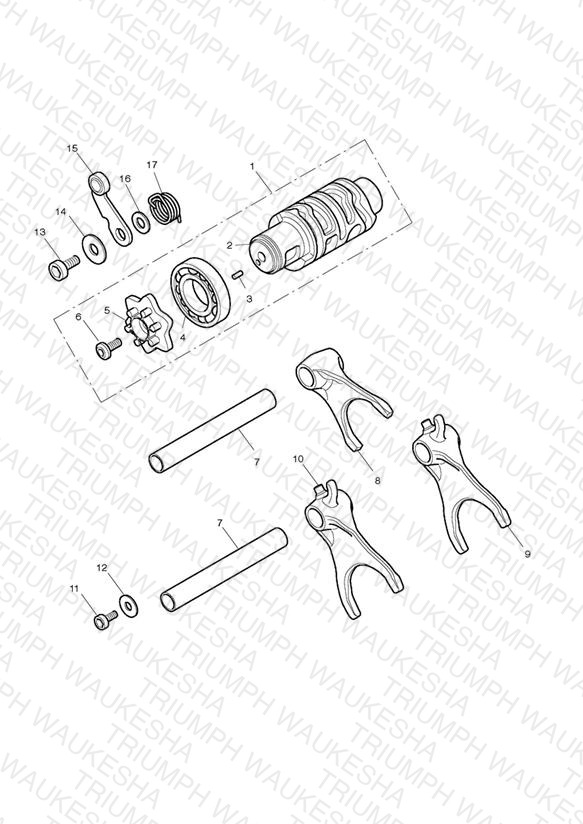 Gear Selector Drum