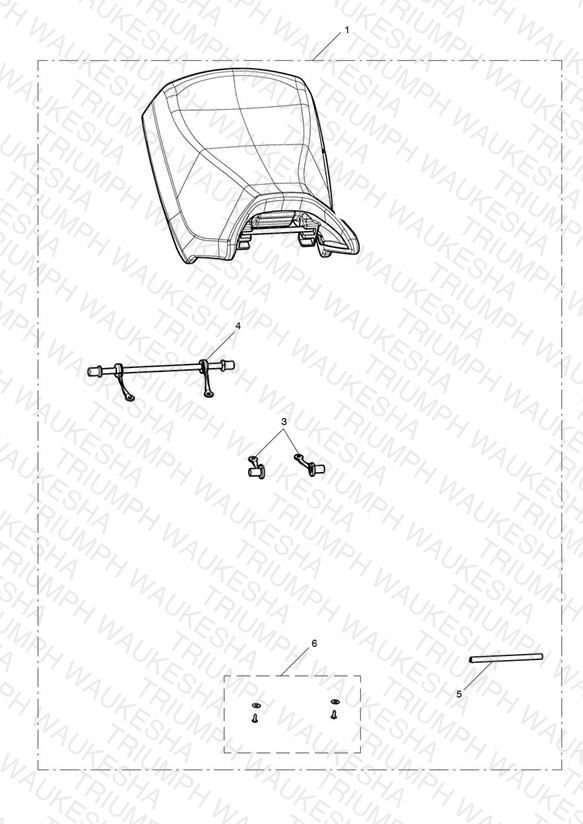 Rider Seat Assy, High