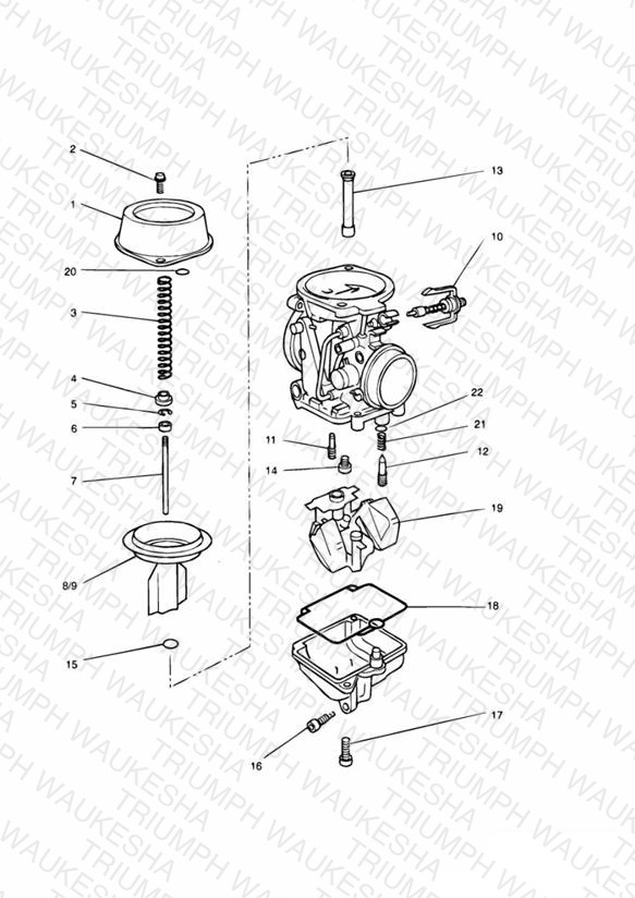 Carburettor Parts 4 Cyl (Carb Assy 1240137-T0301 & T1240610)