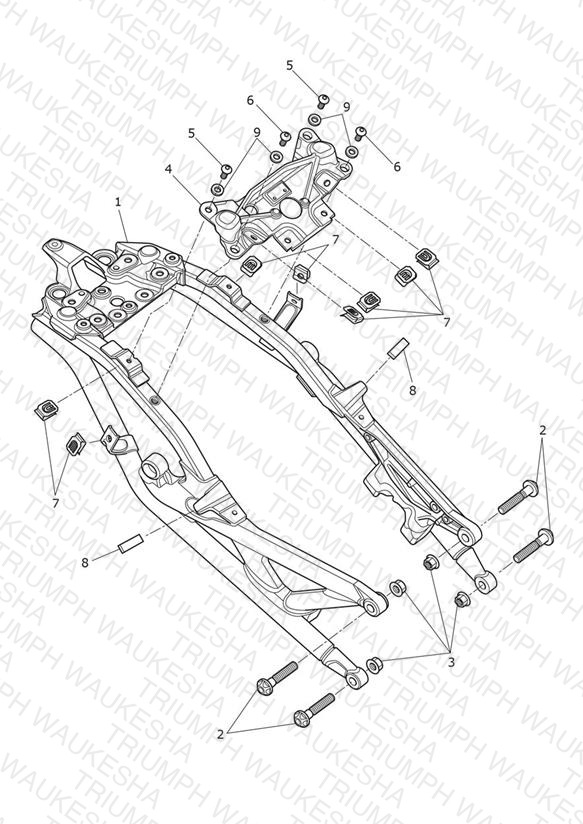 Rear Sub-Frame & Fittings