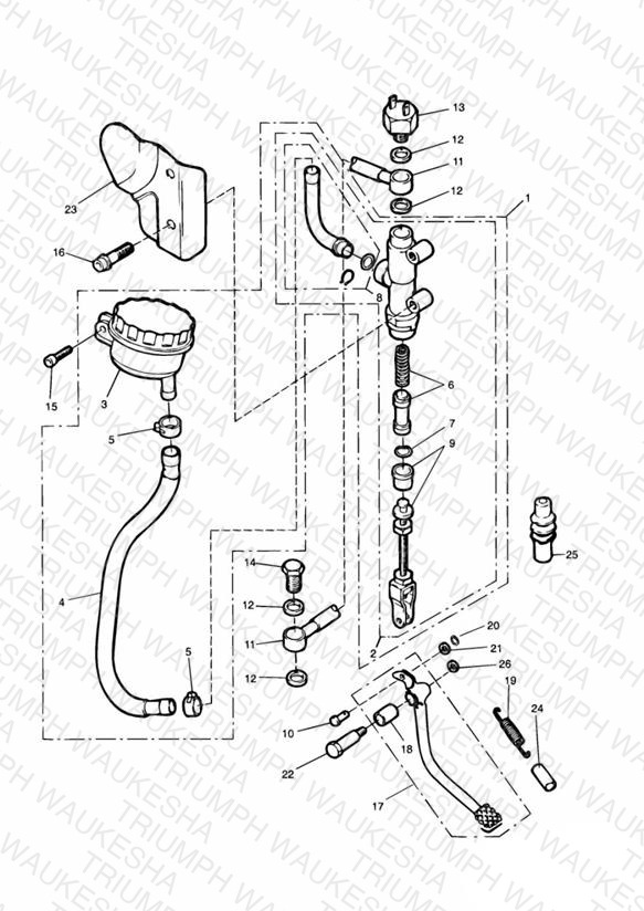 Rear Brake Master Cylinder