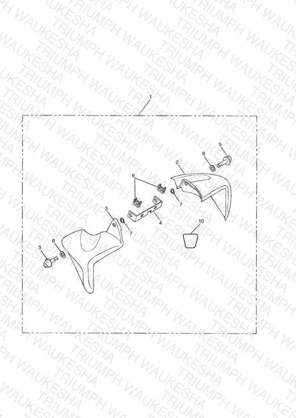 Radiator Cowls, 885cc
