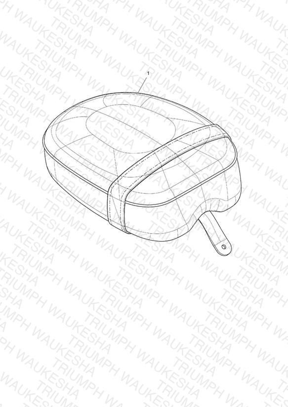 Seat, Pillion, Comfort, Black