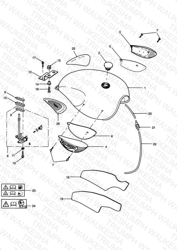 Fuel Tank and Fittings