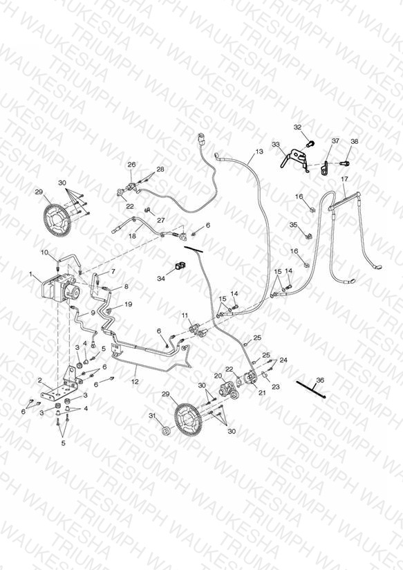ABS Components - ABS Version Only