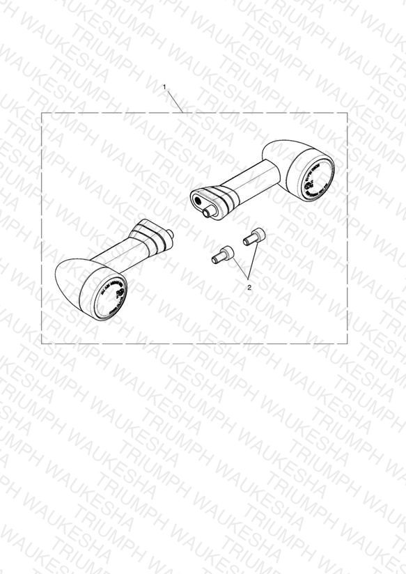 LED Indicator Kit, D40, Short, 40 Lead