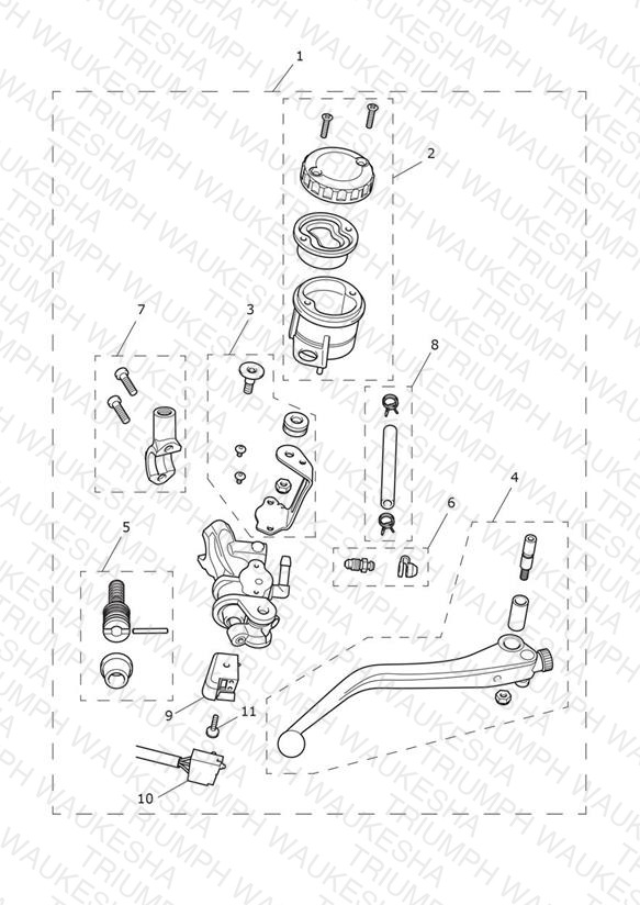Front Brake Master Cylinder