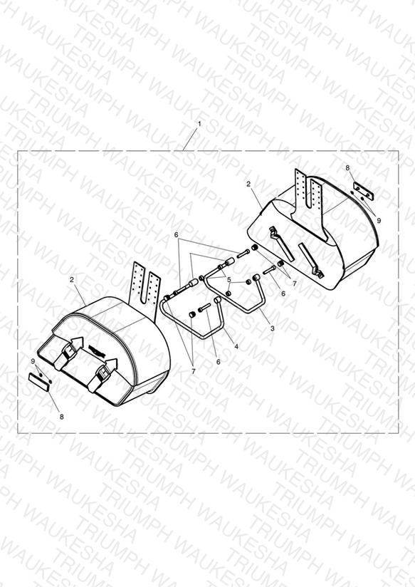 Large Saddlebag Kit