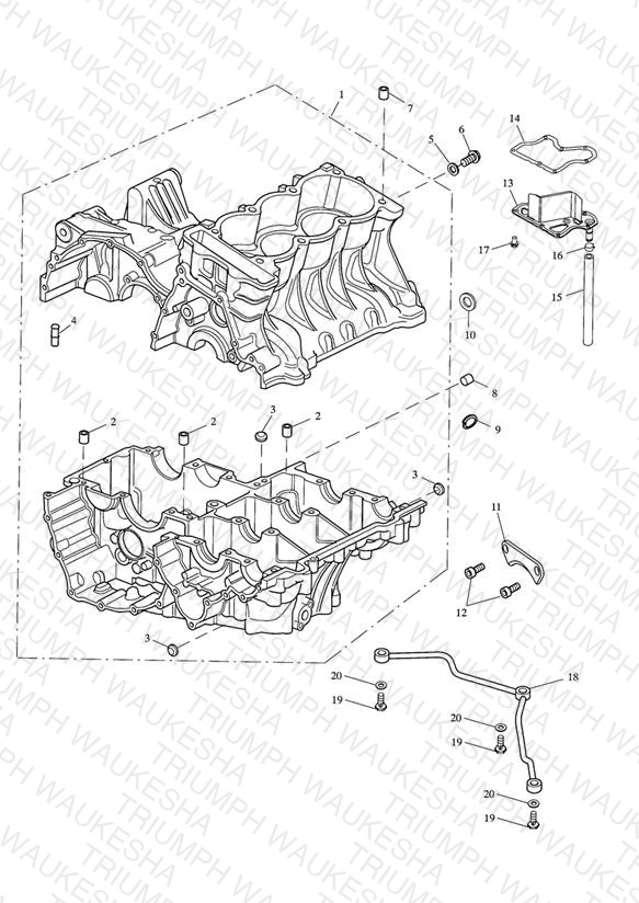 Crankcase & Fittings