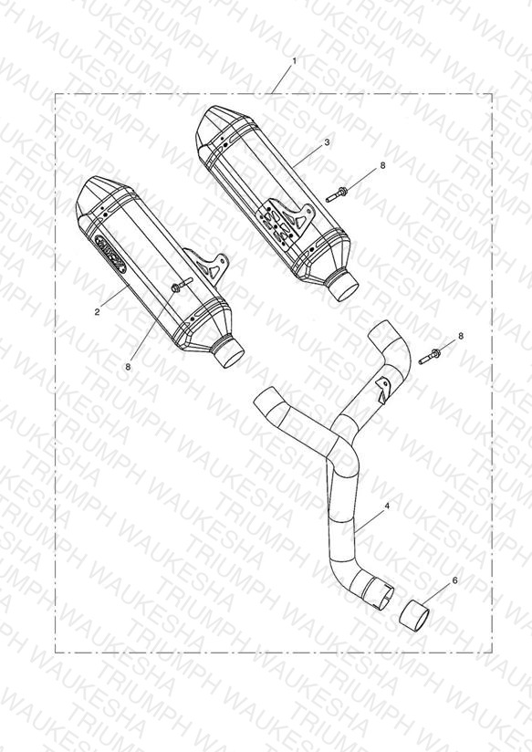 Silencer, Slip-On, Arrow - N/A to USCal