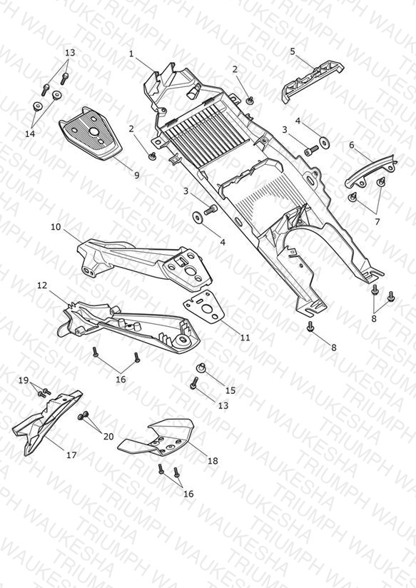 Rear Mudguard
