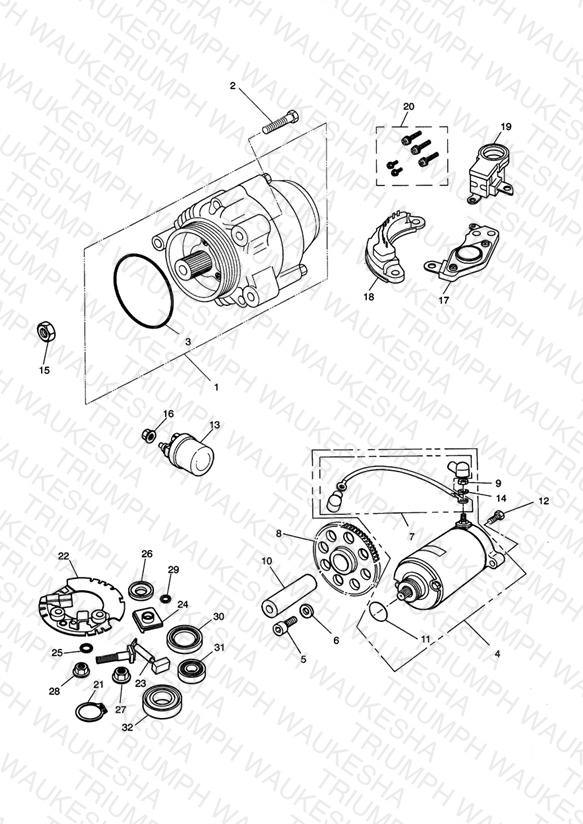 Alternator/Starter