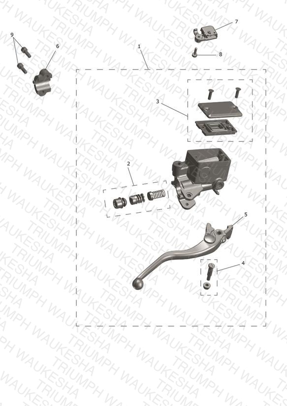 Front Brake Master Cylinder & Hoses