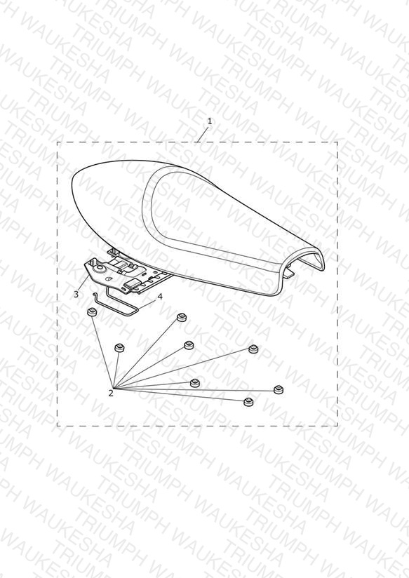 Seat Assembly - Single Seat Version